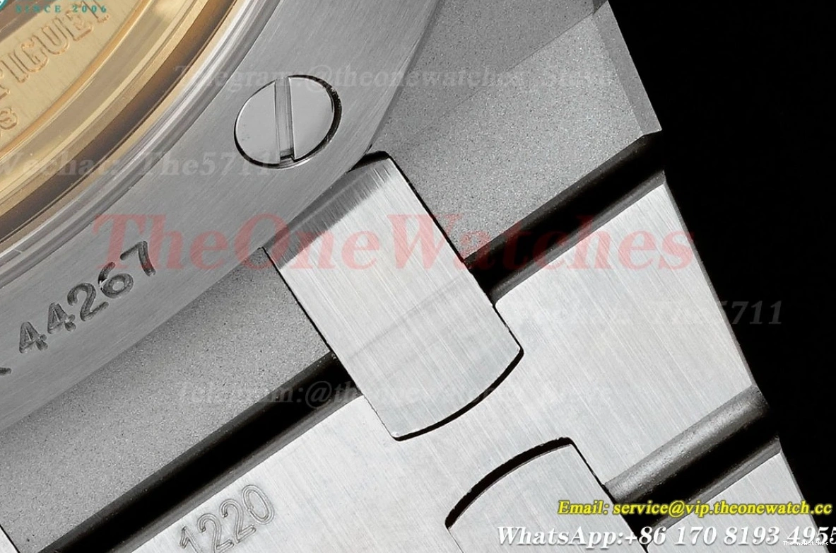 APSF Frosted Oak 15510 41mm White Dial Clone A4302 SS SS Royal Super 0413